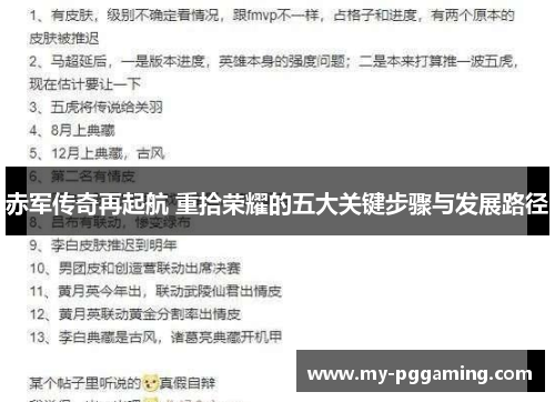 赤军传奇再起航 重拾荣耀的五大关键步骤与发展路径
